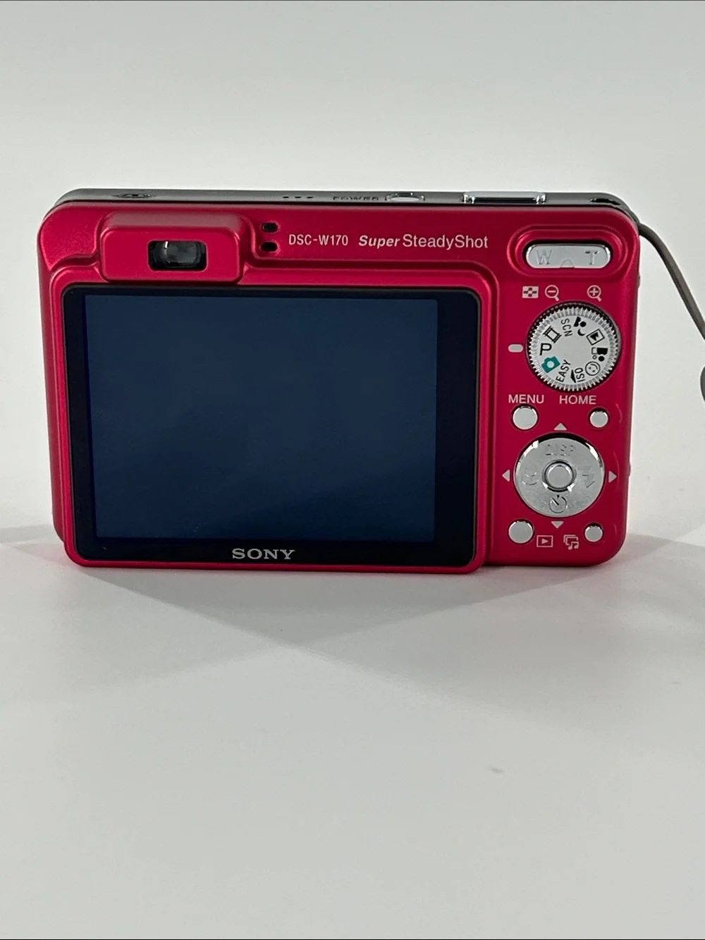 Sony Cyber-shot Carl Zeiss DSC-W170 Digital Camera 10.1 Red Super SteadyShot 1